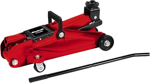 Einhell Gato con Ruedas CCTJ 2000, Carga Máxima 2000 kg, Color Rojo