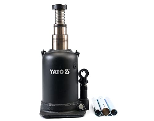 YATO YT-1714 - Gato hidráulico de pistón de Dos etapas 10t